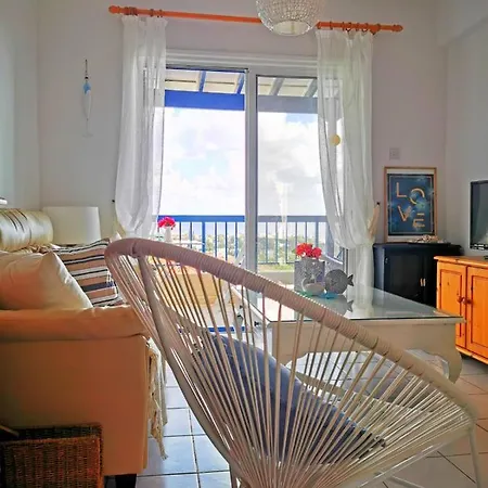 Monicas Amazing Sea View And Pool-view 公寓 Klorakas